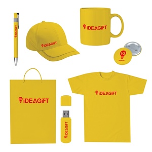 Personalized Promotional Corporate Gift Set Company Items T-shirt Hat Customized Business Gift With Logo