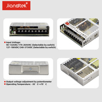 Fuente de Alimentación Conmutada Jiangtek LPS-200-36, 50W 150W 200W 350W 450W, Sin Ventilador, AC DC