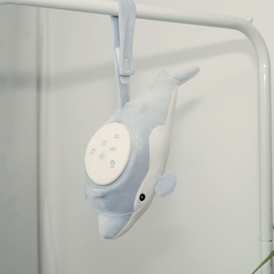 Cá Heo Đồ Chơi Tiếng Ồn Trắng Máy Âm Thanh Ngủ Berceuse Tùy Chỉnh Với Ánh Sáng Ban Đêm Ngủ Thông Minh Máy Loa Mềm Mại Trẻ Em & Bé - Product Image 2