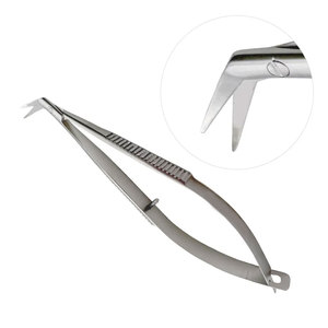 Pinzas Quirúrgicas, Tijeras Micro Quirúrgicas de Resorte, Portaagujas de Titanio de Tacto Ligero, Tijeras Micro Quirúrgicas Oftálmicas para Cirugía Plástica - Product Image 3