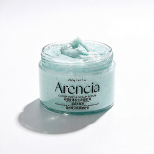 Gommage Corps et Cuir Chevelu Arencia Cloud 260g Exfoliation Douce Soin des Cheveux - Product Image 2