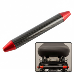 Pièces de moto pour Simson S50 S51 S53 S70, porte-bagages en fibre de carbone 3K forgé - Product Image 1