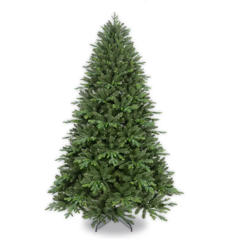 Wholesales 7.5ft Artificial Christmas Tree Full Size Pre-lit Green Christmas Tree Led Lighted Christmas Tree
