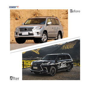 GBT LX570 Kit de conversión Actualización de luz de parachoques de faro para 2008-2015 A <span class=keywords><strong>2016</strong></span> <span class=keywords><strong>Lexus</strong></span> LX570 Black Edition <span class=keywords><strong>Lexus</strong></span> <span class=keywords><strong>570</strong></span> Kit de carrocería - Product Image 3