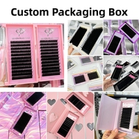 Extensions de cils personnalisables, cils individuels naturels et doux de qualité supérieure, plateau mixte, des matériaux de qualité pour de beaux cils