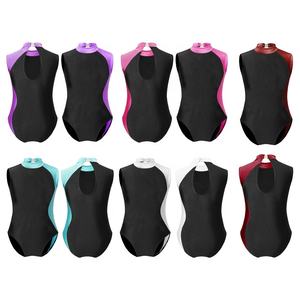 Justaucorps pour filles de 4 à 16 ans, pour gymnastique, danse, entraînement, patinage, performance, danse contemporaine professionnelle, vêtements d'entraînement - Product Image 1