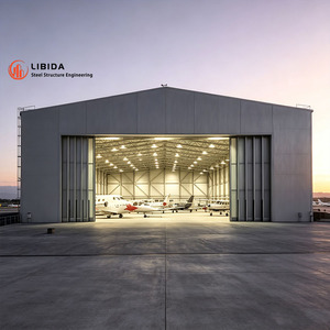 <span class=keywords><strong>Hangar</strong></span> d'avion préfabriqué en acier à grande portée, antisismique, anticorrosion, construction rapide, <span class=keywords><strong>hangar</strong></span> aéronautique réutilisable - Product Image 2