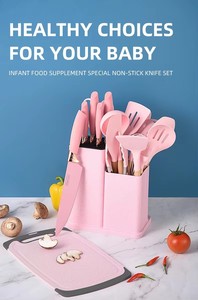 Non-stick Kitchen <b>Silicone</b> Utensil Set Heat Resistant Cooking Utensils Spatula Set - Product Image 6
