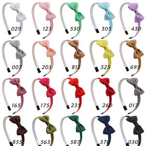 Accesorios para el Cabello de Niñas al Estilo Europeo y Americano, Diadema con Lazo de Tela a Cuadros, Aro para el Cabello, Lazo de Tela para Niñas Estudiantes - Product Image 2