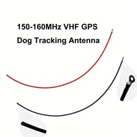 Collier de chasse flexible 150-160 MHz VHF GPS avec antenne de suivi pour chien à polarisation verticale pour la chasse