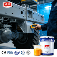 Revêtement supérieur en polyuréthane bicomposant PU30 pour machines d'ingénierie, bonne flexibilité, résistance aux dommages causés par la friction mécanique
