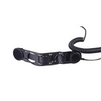 Auriculares de conducción ósea Power Time Skull con IP67 PTT para Walkie Talkie <span class=keywords><strong>Motorola</strong></span> SL4000 SL7550 - Product Image 3