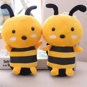 可爱的小蜜蜂昆虫娃娃毛绒玩具