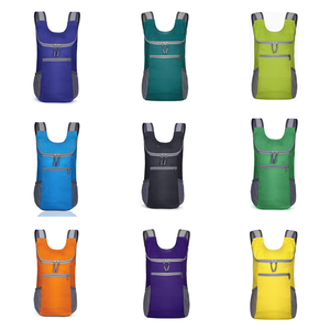 Mochila de deporte al aire libre impermeable multifuncional de moda ligera plegable viaje Camping senderismo mochila cremallera - Product Image 1