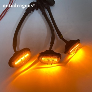 Autodragons 12 LED par pièce, étanches, jaune, rouge, blanc, bleu, couleur personnalisable, feux LED pour pare-chocs avant, capot, calandre de voiture - Product Image 6