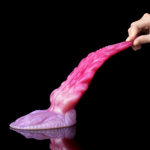 NNSX Curve Octopus <b>Dildo</b> With Suction Cup for G-spot Pointed Head Fantasy Animal Penis for Gay Women Adult Sex Toys Shop - Product Image 4