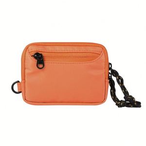 Northern Europe Style Cute Mini <b>Wallet</b> with Zipper Portable and Durable Features Chains Decoration and Polyester Lining - Product Image 2