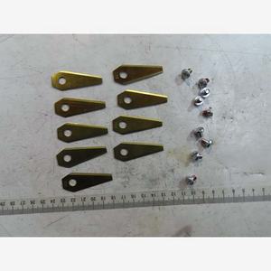 Robot cortacésped eléctrico automático, hoja de cortacésped apta para <span class=keywords><strong>Bosch</strong></span> F016800321, cuchillas de repuesto para cortacésped robótico Indego - Product Image 6