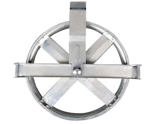 Polea de rueda de nylon, <span class=keywords><strong>tendedero</strong></span> de acero, polea de 5" - Product Image 1