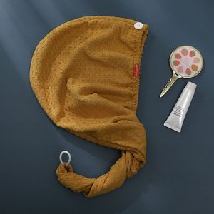 un Asciugamano Turbante In Microfibra Ad Asciugatura Rapida Asciugamano Testa - Product Image 1