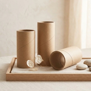 Premium Grade Shockproof Protective Rigid Cylindrical Brown <b>Paper</b> Container For Retail <b>Tissue</b> <b>Paper</b> Core for Toilet - Product Image 1