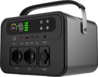Station d'alimentation solaire portable Boltpower 110V/220V 700W avec batterie LiFePO4, onduleur à onde sinusoïdale pure, alimentation de secours pour l'extérieur