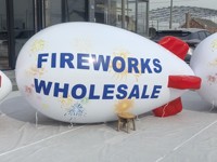 Ballon publicitaire géant gonflable personnalisé en forme de dirigeable spatial, jouet, ballon à hélium, dirigeable RC à vendre