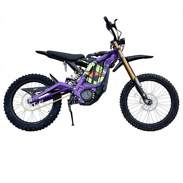 2026 New Surron Light Bee X Electric Off Road Dirt Bike 60V 40Ah 8KW 266Nm 47mph for Desert Trail & Off Road Adventure