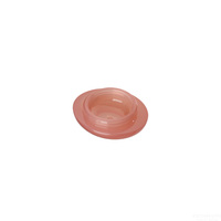 Pot cosmétique ovale en plastique pour crème, baume à lèvres, crème pour les yeux, contenant pour soins de la peau