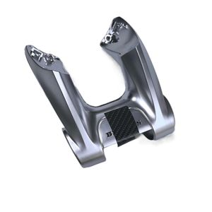Pour Mercedes Benz pour <span class=keywords><strong>AMG</strong></span> W177 W247 C W205 E W213 G W463 GLS W257 <span class=keywords><strong>classe</strong></span> <span class=keywords><strong>Logo</strong></span> personnalisé Kits intérieurs <span class=keywords><strong>volant</strong></span> <span class=keywords><strong>volant</strong></span> plat garniture inférieure - Product Image 5