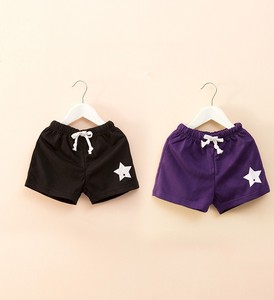Shorts de course pour enfants et adolescents en coton été 2015 - Product Image 1