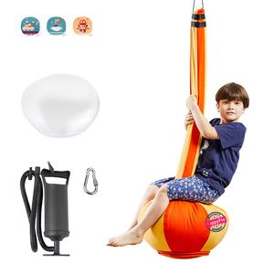 تصميم جديد في الأماكن المغلقة في الهواء الطلق وسادة هوائية معلقة قرد اليقطين سوينغ للأطفال - Product Image 1