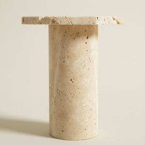 Soporte de pastel de travertino octogonal moderno de lujo hecho a mano exhibición de postre de piedra Natural para cocina y mesa de comedor decoración del hogar - Product Image 1