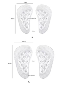 Semelles orthopédiques en gel PU pour fasciite plantaire, soutien de la voûte plantaire, soulagement de la douleur, pour pieds plats, pour adultes et enfants - Product Image 5
