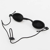 Lunettes de bronzage en silicone Lunettes de protection pour la protection infrarouge des yeux dans les lits de bronzage