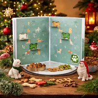 Maßgefertigte Premium-Luxus-Kalender-Geschenkbox, Überraschungs-Geschenkbox für Schokoladentrüffel, Kekse und Tierleckerlis