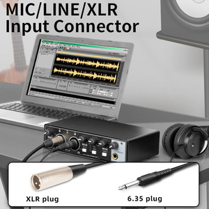<span class=keywords><strong>Bonne</strong></span> interface audio en métal MD22 Interface de guitare <span class=keywords><strong>externe</strong></span> Audio Studio <span class=keywords><strong>carte</strong></span> <span class=keywords><strong>son</strong></span> USB <span class=keywords><strong>externe</strong></span> pour ordinateur portable - Product Image 3