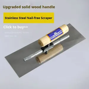 Công nghiệp lớp thép không gỉ trát vữa <span class=keywords><strong>trowel</strong></span> Putty dao xi măng làm mịn <span class=keywords><strong>scraper</strong></span> với sắt tấm nề Hội Đồng Quản Trị - Product Image 6