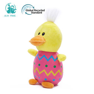 Easter Day Kawaii Fluffy Gevulde Eend Zacht Pluche Boerderijdier Speelgoed Met Pp-Katoenen Vulling - Product Image 2