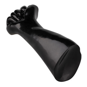 Dildo en silicone réaliste Black Fist avec ventouse mains libres, dildo anal géant pour hommes et femmes - Product Image 4