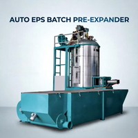 Machine à mousse EPS automatique haute efficacité à pré-expansion par lots, économe en énergie, pour la fabrication de boîtes et de blocs en polystyrène