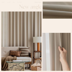 Moderna <span class=keywords><strong>Tende</strong></span> Oscuranti Colore Puro Cotone e Lino <span class=keywords><strong>Tende</strong></span> per il Salone e <span class=keywords><strong>Tende</strong></span> Camera Da Letto - Product Image 6