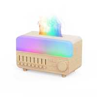 Speaker Desktop Mini Kebisingan putih, pemurni udara pintar Aromaterapi, semprotan kabut Air