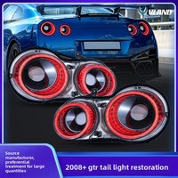 Feux arrière LED dynamiques modifiés avec feux de jour, clignotants, feux de freinage et feux de recul pour Nissan GTR 2008-2023 Plug&Play
