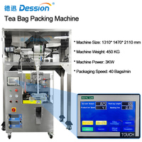 Machine d'emballage automatique de sachets de thé en nylon pour herbes, machine d'emballage de sachets de thé aux herbes, machine d'emballage de sachets de thé en vrac - Offre Spéciale