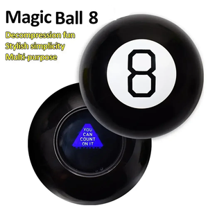 <span class=keywords><strong>Bola</strong></span> Mágica - <span class=keywords><strong>Bola</strong></span> <span class=keywords><strong>de</strong></span> Adivinación con <span class=keywords><strong>Respuestas</strong></span> en su Interior, Juego <span class=keywords><strong>de</strong></span> Adivinación con <span class=keywords><strong>Bola</strong></span> Mágica, Regalo Original para Fiestas - Product Image 1