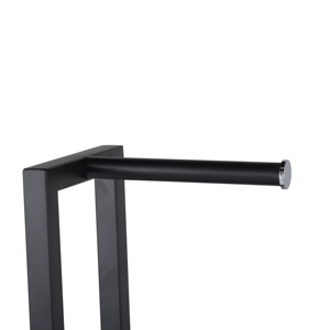 Porte-papier Tube carré de haute qualité couleur noire porte-rouleau de papier toilette avec <span class=keywords><strong>brosse</strong></span> de toilette BTH093 - Product Image 4