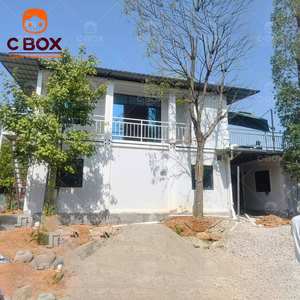 Cbox - Vivienda Prefabricada Resistente de 2 Pisos, Unidad de Vivienda Modular, Oficina Móvil Ignífuga, Bar, Apartamento Exterior, Casa Contenedor Modular - Product Image 5