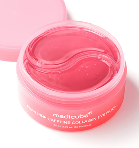 Medicube PDRN Pink Caffeine Collagen <b>Eye</b> Patch 60pcs Anti-Puffiness Silicone <b>Eye</b> <b>Mask</b> Pad - Product Image 4