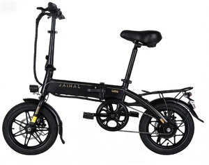 Bicicleta Eléctrica Plegable Mini 2023, 36V 350W, 7 Velocidades, Cuadro de Aleación de Aluminio, Batería de Litio Integrada, Horquilla con Suspensión, para Ciudad - Product Image 5